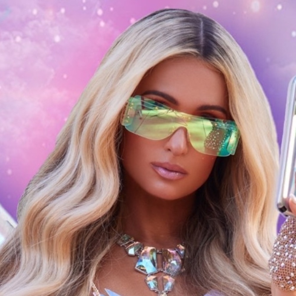 Holographic Mirror Shield Frameless Sunglasses